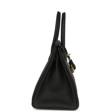 HERMÈS Hermes Birkin 30 Black Togo Gold Hardware | Thumbnail 3 HERMÈS Hermes Birkin 30 Black Togo Gold Hardware | Thumbnail 3