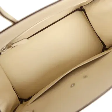 HERMÈS Hermes Birkin Shadow 25 Nata Swift Palladium Hardware | Thumbnail 7 HERMÈS Hermes Birkin Shadow 25 Nata Swift Palladium Hardware | Thumbnail 7