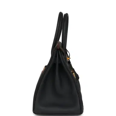 HERMÈS Hermes Colormatic Birkin 30 Bleu Navy, Black, Chai, Etoupe and Gold Swift Gold Hardware | Thumbnail 3 HERMÈS Hermes Colormatic Birkin 30 Bleu Navy, Black, Chai, Etoupe and Gold Swift Gold Hardware | Thumbnail 3