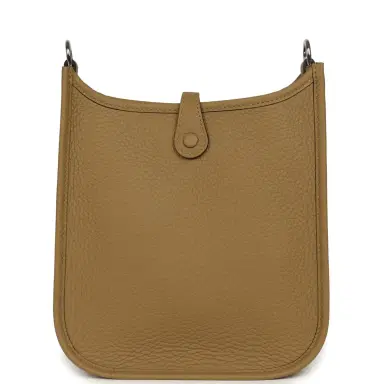 HERMÈS Hermes Evelyne TPM Dune Clemence Palladium Hardware | Thumbnail 4 HERMÈS Hermes Evelyne TPM Dune Clemence Palladium Hardware | Thumbnail 4