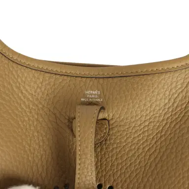 HERMÈS Hermes Evelyne TPM Dune Clemence Palladium Hardware | Thumbnail 7 HERMÈS Hermes Evelyne TPM Dune Clemence Palladium Hardware | Thumbnail 7