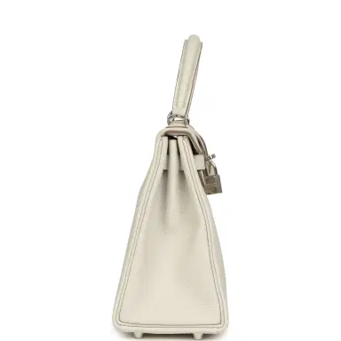 HERMÈS Hermes Kelly Retourne 25 Gris Pale Togo Palladium Hardware | Thumbnail 3 HERMÈS Hermes Kelly Retourne 25 Gris Pale Togo Palladium Hardware | Thumbnail 3