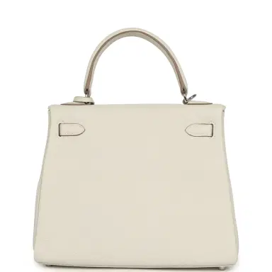 HERMÈS Hermes Kelly Retourne 25 Gris Pale Togo Palladium Hardware | Thumbnail 4 HERMÈS Hermes Kelly Retourne 25 Gris Pale Togo Palladium Hardware | Thumbnail 4