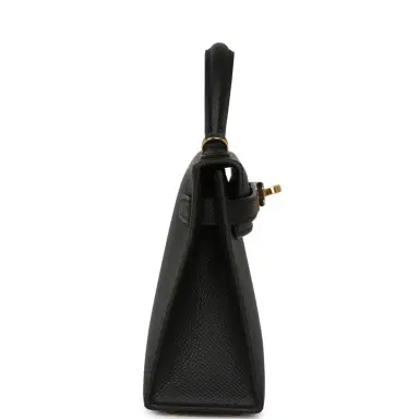 HERMÈS Hermes Kelly Sellier 20 Black Epsom Gold Hardware | Thumbnail 3 HERMÈS Hermes Kelly Sellier 20 Black Epsom Gold Hardware | Thumbnail 3