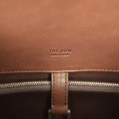 The Row The Row Margaux Shoulder 12 Deep Brown Saddle Silver Hardware | Thumbnail 10 The Row The Row Margaux Shoulder 12 Deep Brown Saddle Silver Hardware | Thumbnail 10