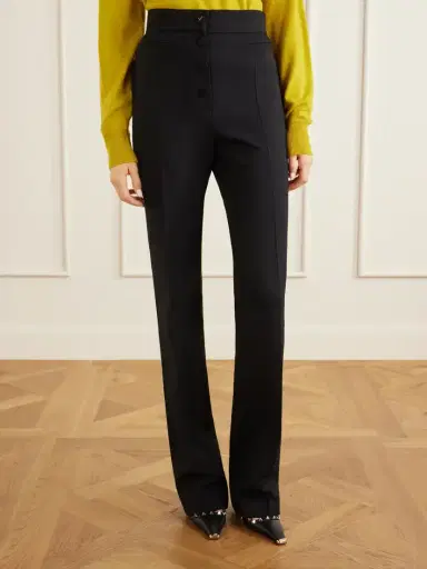Valentino Garavani Wool-blend Straight-leg Pants | Thumbnail 3 Valentino Garavani Wool-blend Straight-leg Pants | Thumbnail 3