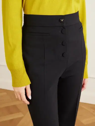 Valentino Garavani Wool-blend Straight-leg Pants | Thumbnail 5 Valentino Garavani Wool-blend Straight-leg Pants | Thumbnail 5