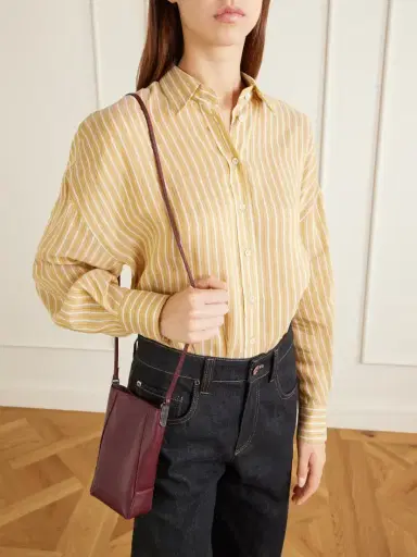 Brunello Cucinelli Bead-embellished Leather Pouch | Thumbnail 2 Brunello Cucinelli Bead-embellished Leather Pouch | Thumbnail 2