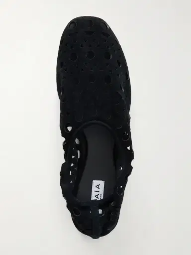 Alaïa Neo Vienne Perforated Suede Ballet Flats | Thumbnail 6 Alaïa Neo Vienne Perforated Suede Ballet Flats | Thumbnail 6