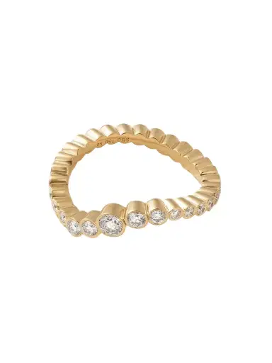 Sophie Bille Brahe Sky Classic 18-karat Recycled Gold Diamond Ring | Thumbnail 1 Sophie Bille Brahe Sky Classic 18-karat Recycled Gold Diamond Ring | Thumbnail 1