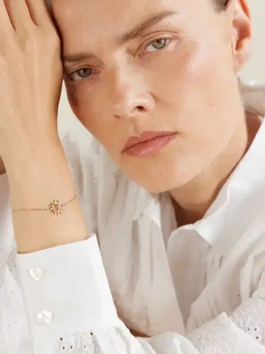 Yvonne Léon Soleil 18-karat Yellow And White Gold, Citrine And Diamond Bracelet | Thumbnail 2 Yvonne Léon Soleil 18-karat Yellow And White Gold, Citrine And Diamond Bracelet | Thumbnail 2