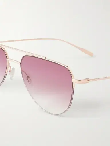 BARTON PERREIRA Mcnair Aviator-style Metal Sunglasses | Thumbnail 4 BARTON PERREIRA Mcnair Aviator-style Metal Sunglasses | Thumbnail 4