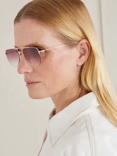 BARTON PERREIRA Mcnair Aviator-style Metal Sunglasses | Thumbnail 5 BARTON PERREIRA Mcnair Aviator-style Metal Sunglasses | Thumbnail 5