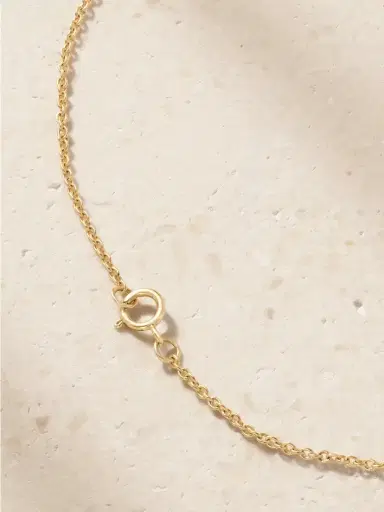 Yvonne Léon Belle De Nuit 9-karat Gold, Diamond, Pearl And Enamel Necklace | Thumbnail 3 Yvonne Léon Belle De Nuit 9-karat Gold, Diamond, Pearl And Enamel Necklace | Thumbnail 3
