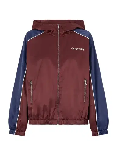 Sporty & Rich Logo-embroidered Shell Jacket | Thumbnail 1 Sporty & Rich Logo-embroidered Shell Jacket | Thumbnail 1