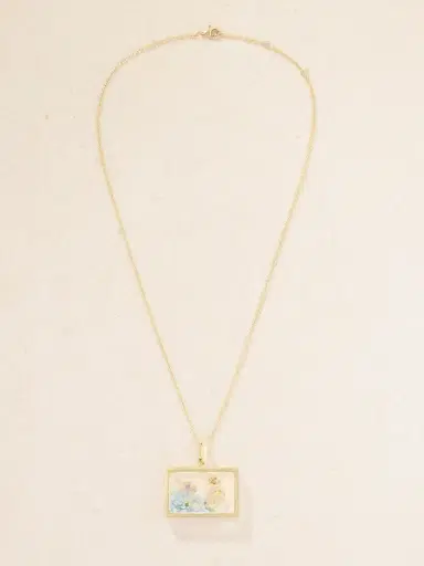 Yvonne Léon Aquarium 9-karat Gold Multi-stone Necklace | Thumbnail 4 Yvonne Léon Aquarium 9-karat Gold Multi-stone Necklace | Thumbnail 4