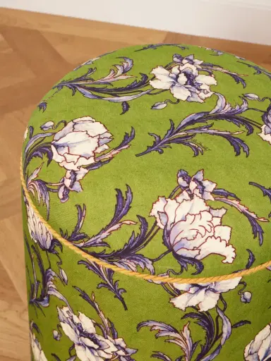 La DoubleJ Babà Floral-printed Canvas Pouf | Thumbnail 3 La DoubleJ Babà Floral-printed Canvas Pouf | Thumbnail 3