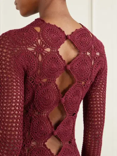 ESCVDO Siula Crocheted Cotton Maxi Dress | Thumbnail 4 ESCVDO Siula Crocheted Cotton Maxi Dress | Thumbnail 4
