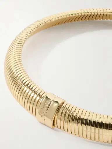 Julietta Opyum Gold-pleated Moonstone Necklace | Thumbnail 3 Julietta Opyum Gold-pleated Moonstone Necklace | Thumbnail 3