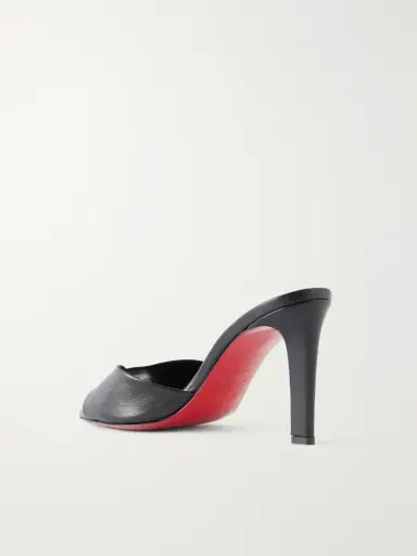 Christian Louboutin Fanny 85 Leather Mules | Thumbnail 3 Christian Louboutin Fanny 85 Leather Mules | Thumbnail 3