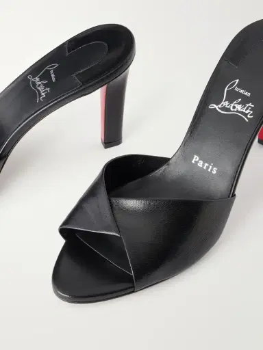 Christian Louboutin Fanny 85 Leather Mules | Thumbnail 5 Christian Louboutin Fanny 85 Leather Mules | Thumbnail 5
