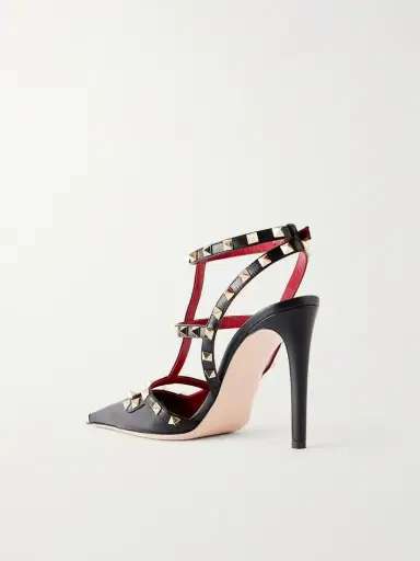 Valentino Garavani Rockstud 100 Patent-leather Pumps | Thumbnail 3 Valentino Garavani Rockstud 100 Patent-leather Pumps | Thumbnail 3