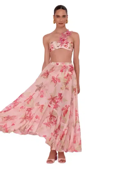 PatBo ORCHID BLOOM BEACH SKIRT | Thumbnail 1 PatBo ORCHID BLOOM BEACH SKIRT | Thumbnail 1
