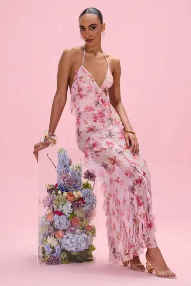 PatBo ORCHID BLOOM CUT-OUT BEACH DRESS | Thumbnail 3 PatBo ORCHID BLOOM CUT-OUT BEACH DRESS | Thumbnail 3
