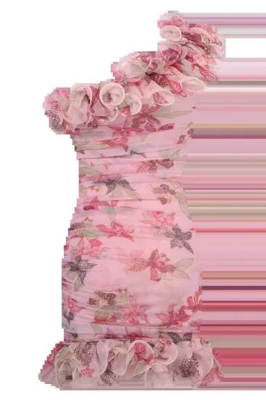 PatBo ORCHID BLOOM ONE SHOULDER MINI DRESS | Thumbnail 7 PatBo ORCHID BLOOM ONE SHOULDER MINI DRESS | Thumbnail 7
