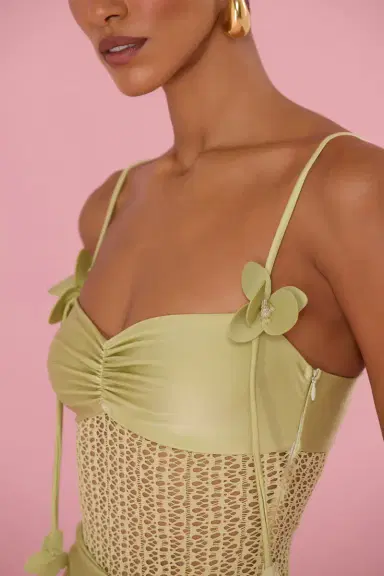 PatBo PETAL SHEEN FLOWER BEACH DRESS | Thumbnail 2 PatBo PETAL SHEEN FLOWER BEACH DRESS | Thumbnail 2