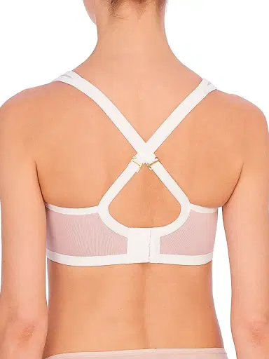 Natori Women's Yogi Convertible High Impact Sports Bra - Mocha Ivory - Size 38H | Thumbnail 3 Natori Women's Yogi Convertible High Impact Sports Bra - Mocha Ivory - Size 38H | Thumbnail 3