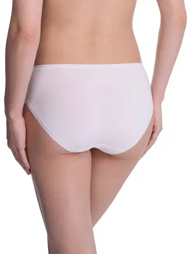 Natori Women's Bliss Bare Cotton Hipster - White - Size XS | Thumbnail 3 Natori Women's Bliss Bare Cotton Hipster - White - Size XS | Thumbnail 3