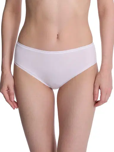 Natori Women's Bliss Bare Cotton Hipster - White - Size XS | Thumbnail 1 Natori Women's Bliss Bare Cotton Hipster - White - Size XS | Thumbnail 1