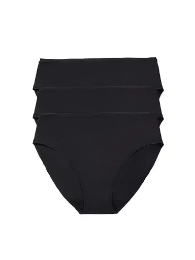 Natori Women's Bliss Bare Cotton Hipster 3-Pack - Black - Size XS | Thumbnail 1 Natori Women's Bliss Bare Cotton Hipster 3-Pack - Black - Size XS | Thumbnail 1