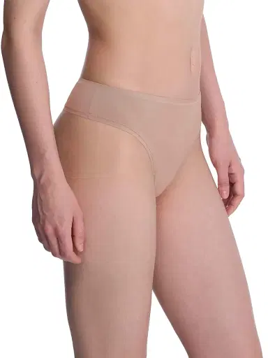 Natori Women's Bliss Bare Cotton Thong 3-Pack - Cafe - Size XS | Thumbnail 3 Natori Women's Bliss Bare Cotton Thong 3-Pack - Cafe - Size XS | Thumbnail 3