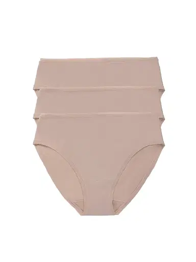 Natori Women's Bliss Bare Cotton Hipster 3-Pack - Cafe - Size XXL | Thumbnail 1 Natori Women's Bliss Bare Cotton Hipster 3-Pack - Cafe - Size XXL | Thumbnail 1
