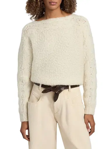 Isabel Marant Women's Lecce Reversible Snake-Embossed Leather Belt - Mocha | Thumbnail 2 Isabel Marant Women's Lecce Reversible Snake-Embossed Leather Belt - Mocha | Thumbnail 2