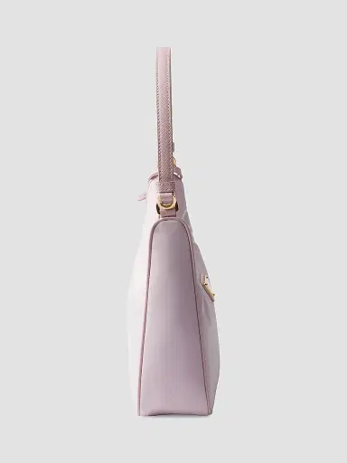 Prada Women's Re-Edition 2005 Re-Nylon Mini Shoulder Bag - Pink | Thumbnail 5 Prada Women's Re-Edition 2005 Re-Nylon Mini Shoulder Bag - Pink | Thumbnail 5