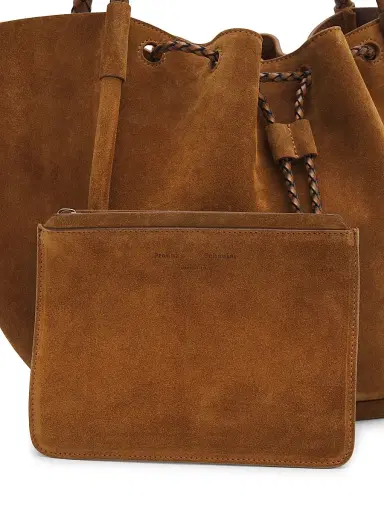 Proenza Schouler Women's Braided Suede Tote Bag - Hazelnut | Thumbnail 5 Proenza Schouler Women's Braided Suede Tote Bag - Hazelnut | Thumbnail 5