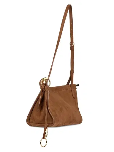 Alaïa Women's Le Click Leather Shoulder Bag | Thumbnail 4 Alaïa Women's Le Click Leather Shoulder Bag | Thumbnail 4