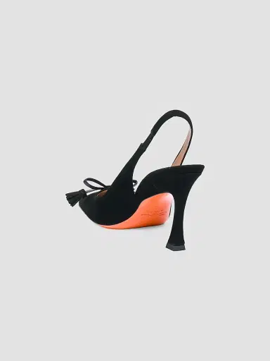 Santoni Women's Adri Bow 85MM Slingback Pumps | Thumbnail 4 Santoni Women's Adri Bow 85MM Slingback Pumps | Thumbnail 4