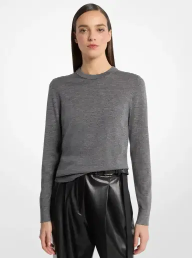 Michael Kors Collection Cashmere and Wool Blend Sweater | Thumbnail 2 Michael Kors Collection Cashmere and Wool Blend Sweater | Thumbnail 2