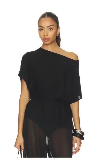 EAVES Jaidyn Knit Asymmetrical Top | Thumbnail 6 EAVES Jaidyn Knit Asymmetrical Top | Thumbnail 6