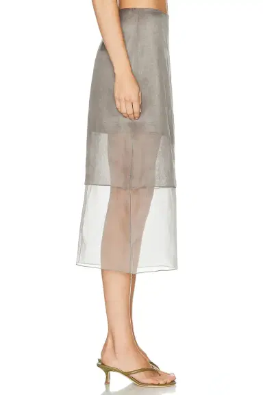 Brandon Maxwell Brett Pencil Skirt | Thumbnail 2 Brandon Maxwell Brett Pencil Skirt | Thumbnail 2