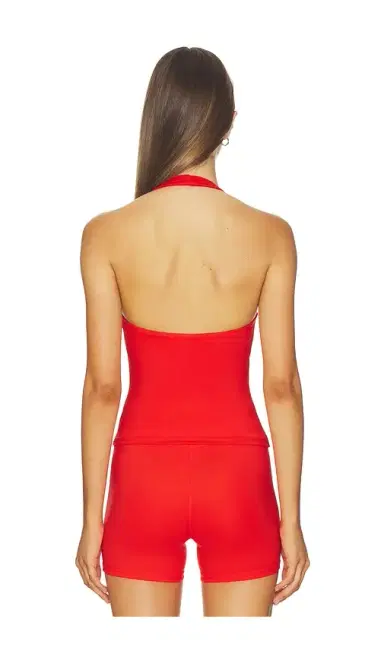 WellBeing + BeingWell WellBeing + BeingWell Flowwell Zoya Halter Tank | Thumbnail 3 WellBeing + BeingWell WellBeing + BeingWell Flowwell Zoya Halter Tank | Thumbnail 3