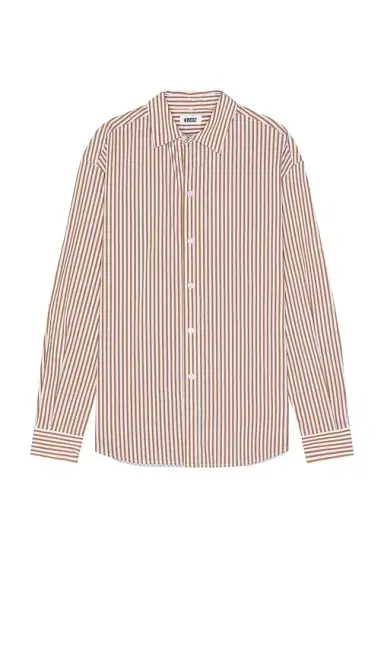 Krost Long Striped Shirt | Thumbnail 5 Krost Long Striped Shirt | Thumbnail 5