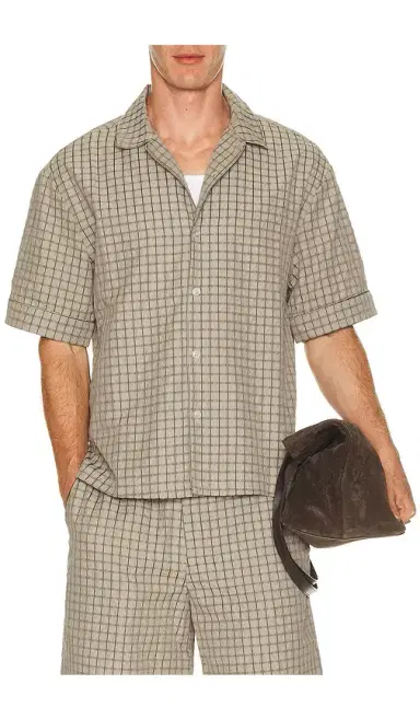 Krost Plaid Bowling Shirt | Thumbnail 1 Krost Plaid Bowling Shirt | Thumbnail 1