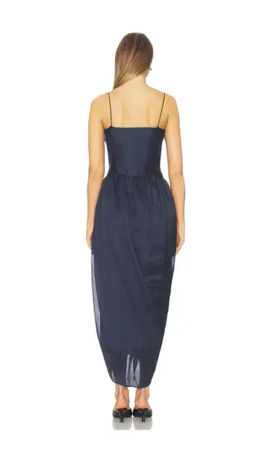 Amanda Uprichard Castello Midi Dress | Thumbnail 3 Amanda Uprichard Castello Midi Dress | Thumbnail 3