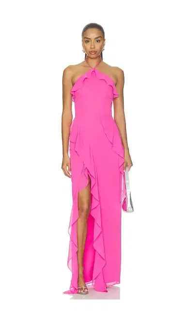 Amanda Uprichard Alessandra Maxi Dress | Thumbnail 1 Amanda Uprichard Alessandra Maxi Dress | Thumbnail 1