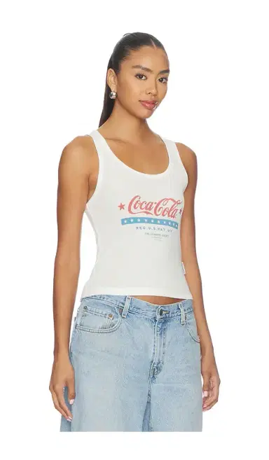 The Laundry Room All American Coca Cola Rib Tank | Thumbnail 2 The Laundry Room All American Coca Cola Rib Tank | Thumbnail 2